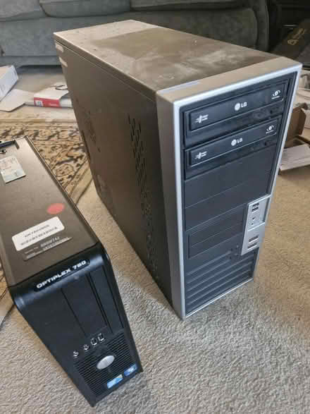 Photo of free 2 desktop computers ( no hard drives ) (Burwell OX28) #1