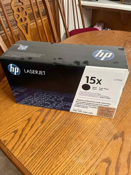 Photo of free HP toner cartridge 15x (Ponderosa park neighborhood) #1