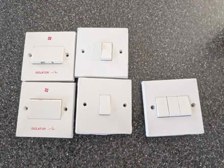Photo of free Wall white switches (Stevenage SG1) #1