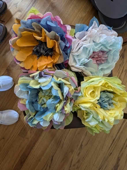Photo of free Paper flowers (San Carlos Flats) #1