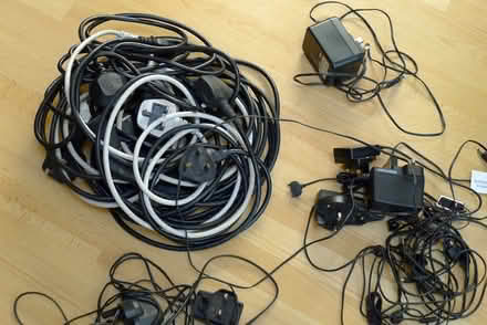 Photo of free Large assortment of cables etc (Charvil RG10) #2