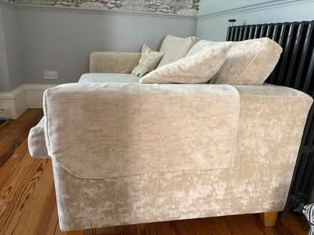 Photo of free Large cream sofa bed (Charlton SE7) #2