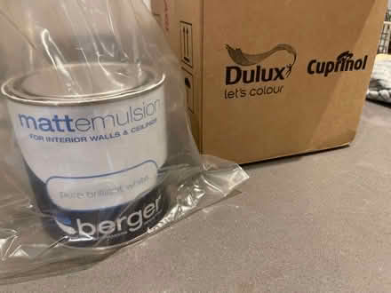 Photo of free Berger Paint unused (Greenwich SE8) #1