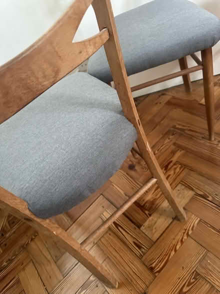 Photo of free 3 mid century chairs (Teddington TW11) #2