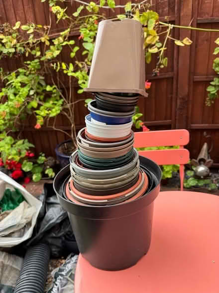 Photo of free Plastic Plant Pots (Crook DL15) #1