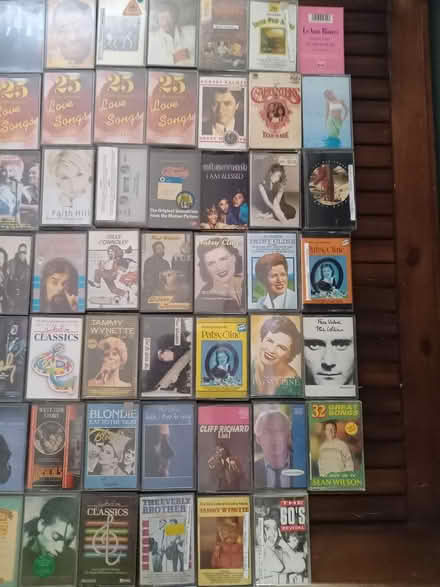 Photo of free 83 pre-recorded cassette tapes (hainault, essex. IG6) #2
