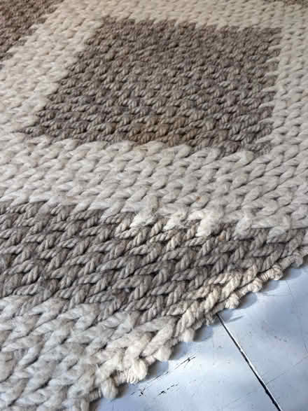 Photo of free M&S wool rug (London Rd Station area BN1) #3