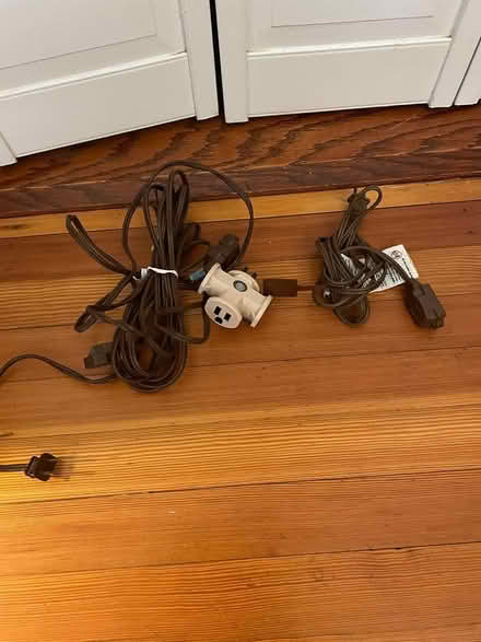 Photo of free extension cords + multiplier plugs (Brookline) #1