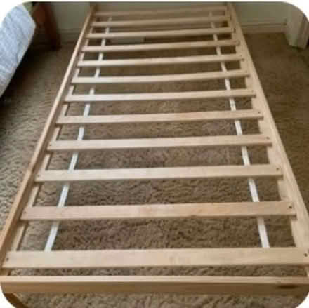 Photo of free Children single bedframe (Woodgate B32) #1