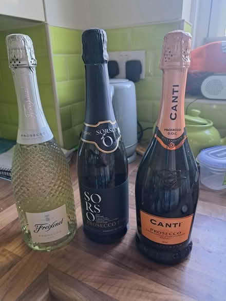 Photo of free 3 bottles of Prosecco (Heath) #1
