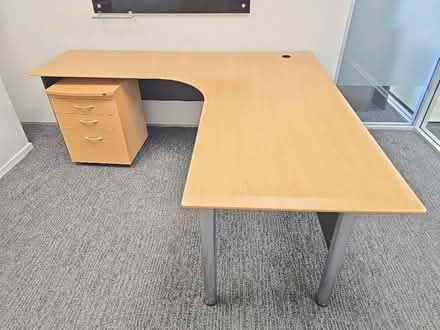Photo of free Desk, Shelf, Drawers, Whiteboard (Newmarket) #2