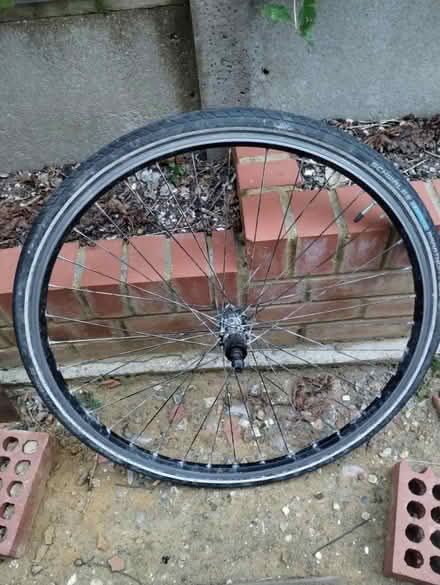 Photo of free Bike wheel (27") for Presta valve (Hollingdean) #1