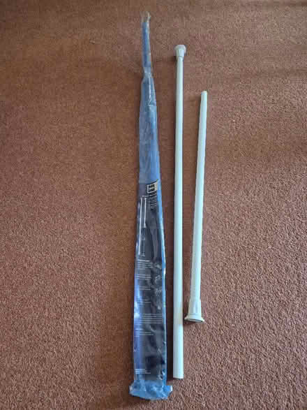 Photo of free Telescopic shower curtain rod (Kirby Cane NR35) #1