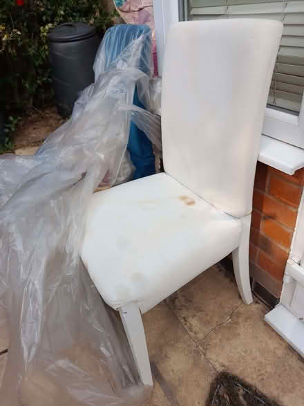 Photo of free Ikea Henriksdal dining chairs 2x (Woodgate B32) #2