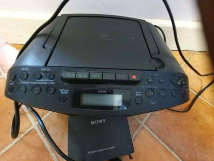 Photo of free Sony CD radio cassette player - spares / repairs (Hungerford RG17) #2