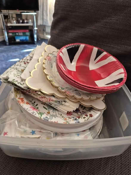 Photo of free Box of party things (East Bridgwater) #1