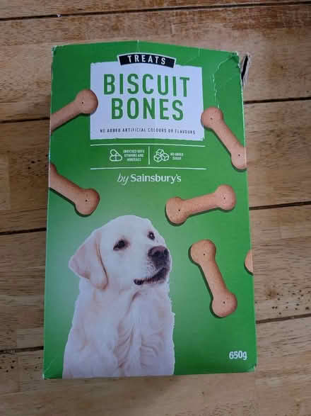 Photo of free Dog bone biscuit dog treats (Shippon OX13) #1