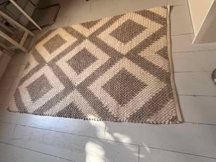 Photo of free M&S wool rug (London Rd Station area BN1) #1