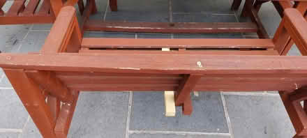 Photo of free Wooden Garden Furniture (Sandy Lane GU14) #2