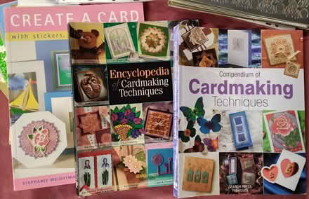 Photo of free 3 Card Making Books and Stickers (DA1) #2