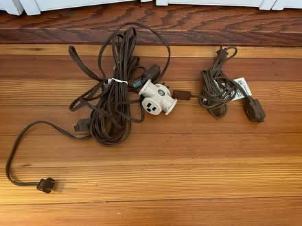 Photo of free extension cords + multiplier plugs (Brookline) #2