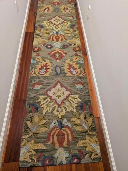 Photo of free Wool runner rug, 10' x 27" (Norwalk) #1