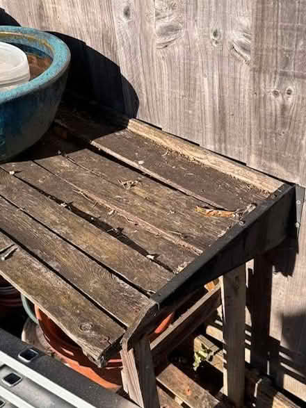 Photo of free Old potting table (Bampton OX18) #2