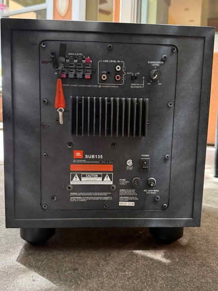 Photo of free JBL Subwoofer SUB135 (Downtown Palo Alto) #2
