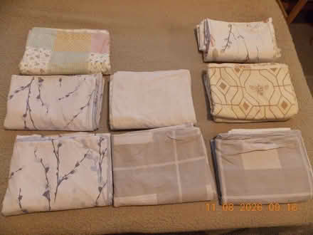 Photo of free 8 single quilt covers with pillowcases (Astley Bridge BL1) #1