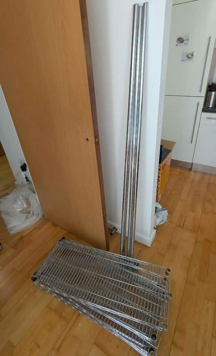 Photo of free Metal shelves (City Island LS12a) #1