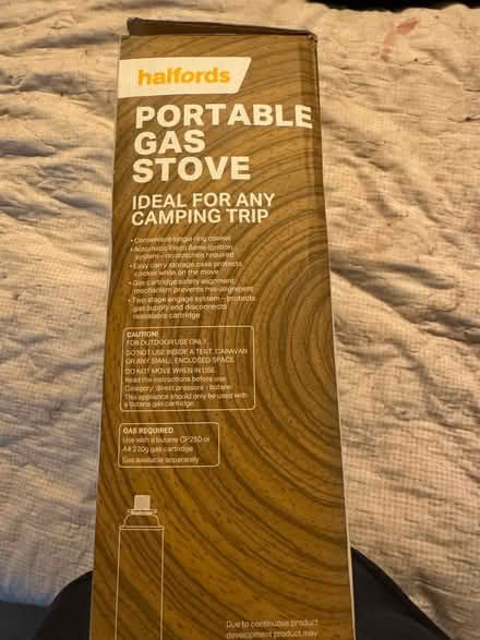Photo of free Halfords Portable Gas Stove (Bray SL6) #2