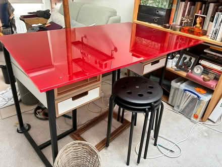 Photo of free One oak table and one Habitat desk. (Bloomsbury WC1N) #2