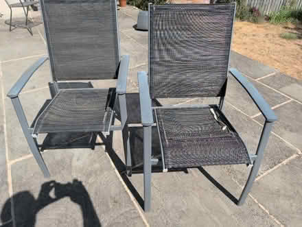Photo of free Two garden chairs (Home OX38JT) #1