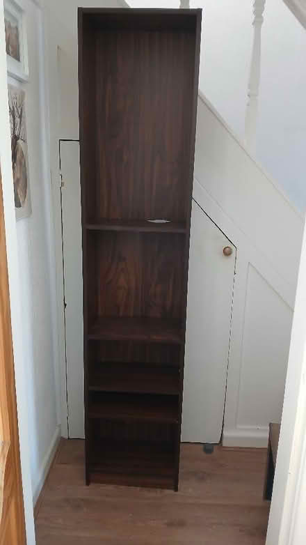 Photo of free Dark brown shelf unit (Poulton CH44) #1