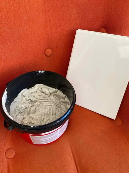 Photo of free Tiles and adhesive (The Knapp GL5) #1