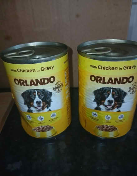 Photo of free Two dog leads and two cans chicken dog food (Bromley North BR1) #2