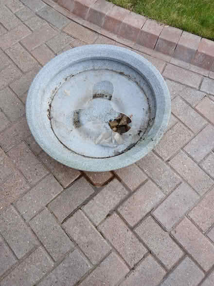 Photo of free Grey Low bowl planter – 60cm (North Shields NE30) #1