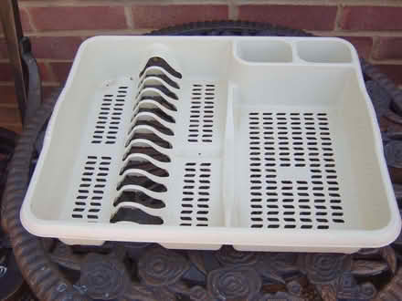 Photo of free large cream sink drainer (Durrington BN13) #1