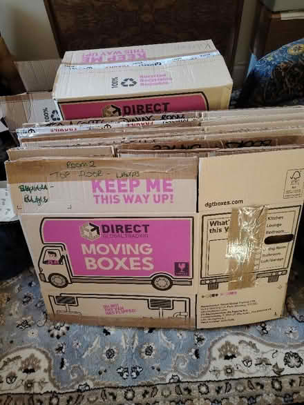 Photo of free 11 Packing Boxes (Bowerham LA1) #1