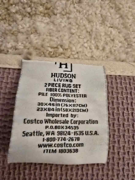 Photo of free Six Rugs (3 pairs) (Gunbarrel) #3