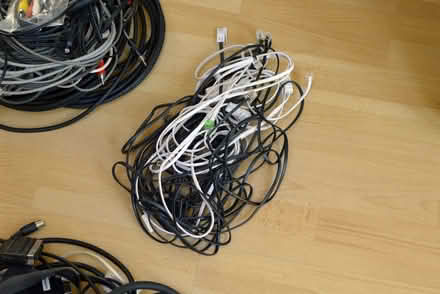 Photo of free Large assortment of cables etc (Charvil RG10) #4