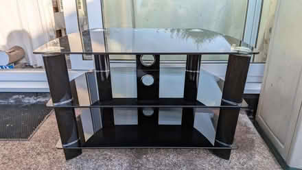 Photo of free Glass TV stand (Ruislip HA4) #1