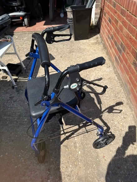 Photo of free Mobility walker and shower stool (Totternhoe LU6) #2