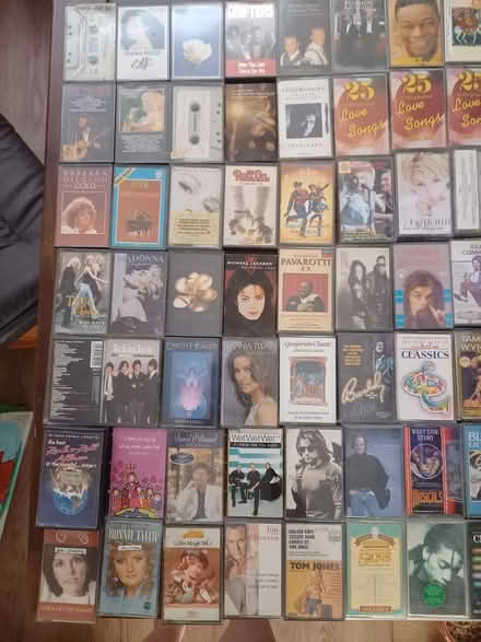 Photo of free 83 pre-recorded cassette tapes (hainault, essex. IG6) #1
