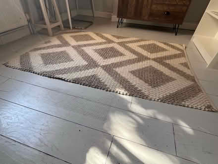 Photo of free M&S wool rug (London Rd Station area BN1) #2
