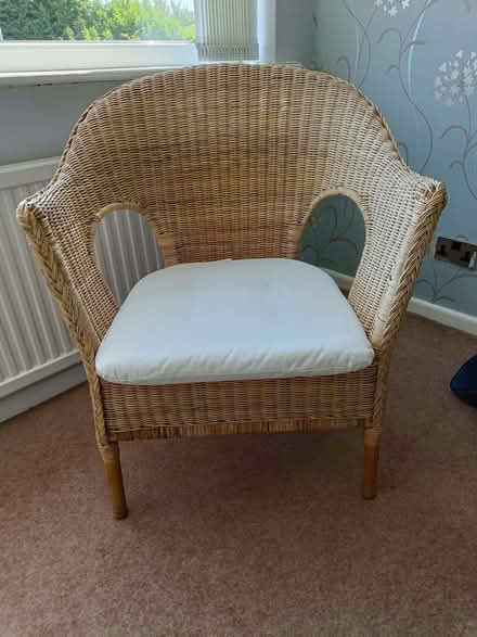 Photo of free Wicker Chair (Bramhall SK7) #2