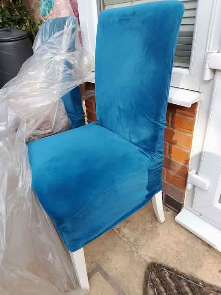 Photo of free Ikea Henriksdal dining chairs 2x (Woodgate B32) #1