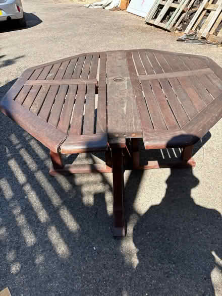 Photo of free Heavy garden table (Old Town TN40) #1