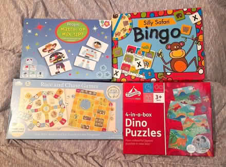 Photo of free 4 games for younger children all complete (Taunton Pyrland & Rowbarton District Ward TA2) #1