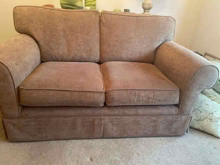 Photo of free One two seater sofa and 2 armchairs (Spondon DE21) #1